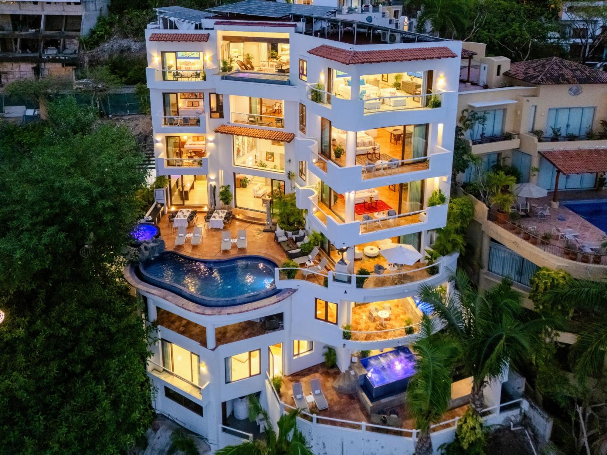 Villa Divina Luxury Boutique - Adults Only بويرتو فالارتا المظهر الخارجي الصورة