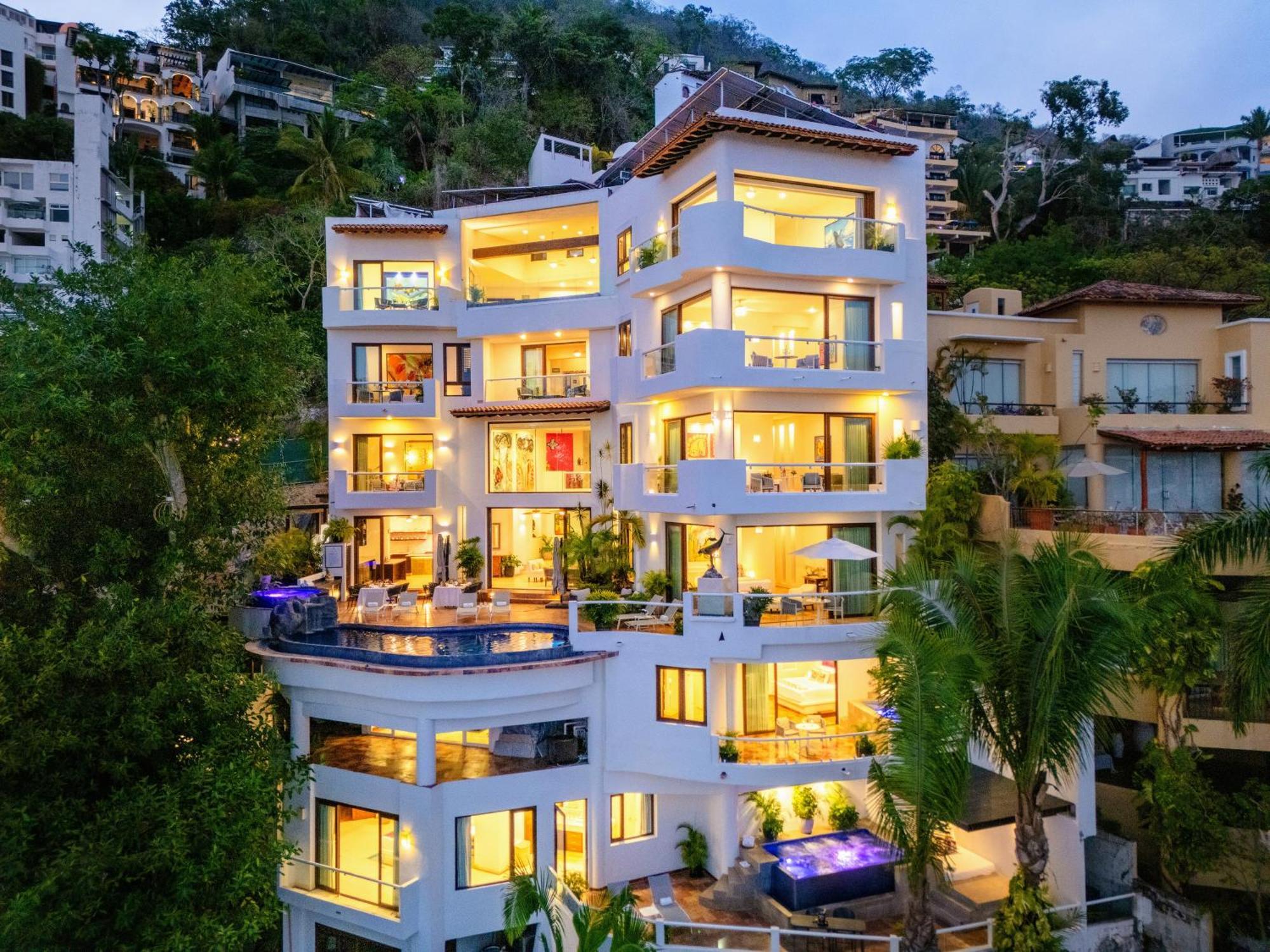 Villa Divina Luxury Boutique - Adults Only بويرتو فالارتا المظهر الخارجي الصورة