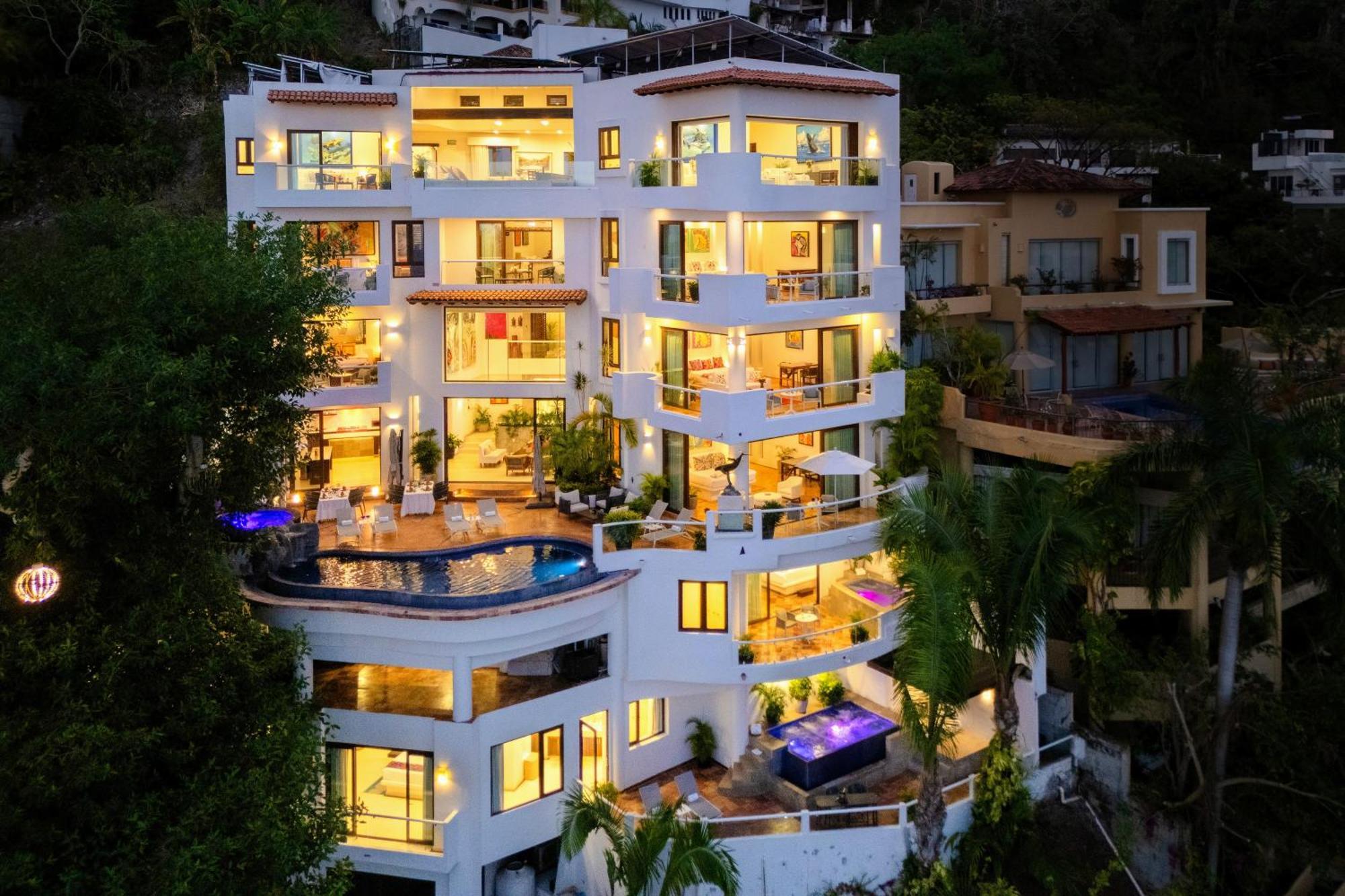 Villa Divina Luxury Boutique - Adults Only بويرتو فالارتا المظهر الخارجي الصورة